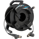 Camplex HF-TROC4M4-0250 opticalCON QUAD to QUAD OM4 Multimode Fiber Optic Tactical Reel - 250 Foot