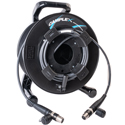 Photo of Camplex HF-TROC4MX-0100 Tactical Reel opticalCON QUAD Multimode XTREME Fiber TAC Cable - 100 Foot