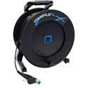 Photo of Camplex opticalCON QUAD to Chassis Mount on Hub Single Mode Fiber Optic Tac Reel - 750 Foot