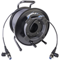 Photo of Camplex Tactical Reel opticalCON QUAD Single Mode XTREME Fiber TAC Cable - 500 Foot