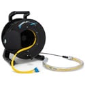 Photo of Camplex HF-TRP12LC-0500 12-Channel LC Single Mode Fiber Tactical Cable Reel with Protective Pulling Sleeve - 500 Foot