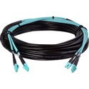 Photo of Camplex 4-Channel LC Multimode OM3 Fiber Optic Tactical Cable - 100 Foot
