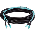 Photo of Camplex HF-TS04LCM4-0100 4-Channel LC Multimode OM4 Fiber Optic Tactical Cable - 100 Foot