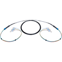 Photo of Camplex HF-TS04ST Premium 4-Channel ST Single Mode Tactical Fiber Optic Cable - 1000 Foot