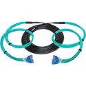 Photo of Camplex 12-Channel SC Multimode OM3 Fiber Optic Tactical Cable - 150 Foot