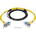 Camplex HF-TS24LC-0025 24-Channel LC Single Mode Tactical Fiber Optical Cable - 25 Foot