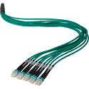 Photo of Camplex HFPM310LCLC0100 10-Channel LC-LC OM3 Multimode Plenum Fiber Optic Cable - 100 Foot