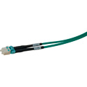Camplex 2-Channel LC-LC OM3 Multimode Plenum Fiber Optic Cable - 100 Foot