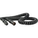 Laird HIPWR-X4-MF-10C Heavy Duty 4-Pin XLR-M To 4-Pin XLR-F 16AWG High Power Cable - 2-10 Foot Coiled