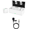 Photo of Hollyland LARK 150 SOLO 2.4GHz AFH 1-Person Clip-on Wireless Microphone System - White