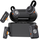 Hollyland LARK M2S Ultimate Combo 2-Person Wireless Microphone System for Cameras & Mobile Device - 2.4 GHz - Space Gray