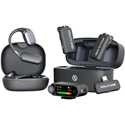 Photo of Hollyland LARK MAX 2 Ultimate Combo Wireless Lavalier System with OWS Earphone/Camera RX/USB-C RX/2x Transmitter - Gray