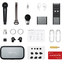 Hollyland Melo P1 Ultimate Combo System - Smart Audio Mixer - TWS Monitor Earphone - Remote Control - Charging Case