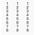 Photo of Hollyland NS01 Number Stickers for Hollyland Wireless Tally Systems