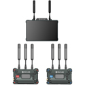 Hollyland Pyro 7 2.4GHz/5GHz Video Transmission and Monitoring Kit with 7-inch Wireless Monitor/Transmitter/Receiver