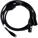 Photo of Hollyland HV-CA01 RJ45 Ethernet to Dual XLR Cable - Compatible with Solidcom C1 and C1 Pro Systems