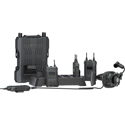 Photo of Hollyland Solidcom M1 Pro Full-Duplex ENC Wireless Intercom System with Four Beltpacks and Four Double-Ear Headsets