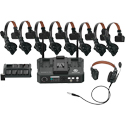 Photo of Hollyland Solidcom C1 Pro 9-Person Full Duplex Wireless Intercom System with 8 Headsets and Hub - V-Mount