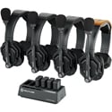 Photo of Hollyland SE-4S Solidcom SE 4-Person Double-Ear Noise Cancelling Headset Intercom System - Global Version - 2.4GHz