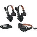Photo of Hollyland Solidcom C1 Pro Full-Duplex ENC Wireless Intercom Headset System - includes Li-Ion Battery - 3 Headsets