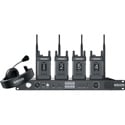 Photo of Hollyland SYSCOM 1000T-4B 1000 Foot Full Duplex Wireless Intercom System with 4 Belt Packs