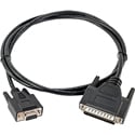 Hollyland TCB05 DB25 Male to DB9 Female Tally Cable - 4.9 Feet