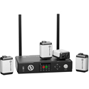 Hollyland Wireless Tally System-4 - Tally Station with Four Tally Lights & Li-Ion Batteries - 2600ft Transmission Range