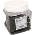 Hammond 1421N100 10-32 Clip Nuts - Black - 100 Pack in Plastic Jar