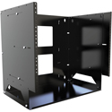 Photo of Hammond APBS198UBK 8RU Adjustable Wall Rack With Shelf