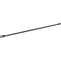 Hammond CLB190BK 1/4 Inch Straight Cable Lacing Bar - Black - 10 Pack