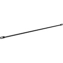 Photo of Hammond CLB190BK 1/4 Inch Straight Cable Lacing Bar - Black - 10 Pack