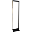 Photo of Hammond DNRR84HDW 48RU 19 Inch Open Frame Rack - 10-32 Double-tapped 2-post - 90.13 Inch Overall Height - Welded