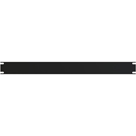 Hammond PBPA19001BK 1RU Flat Aluminum Rack Panel - Matte Black