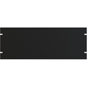 Photo of Hammond PBPA19007BK 4RU Flat Aluminum Rack Panel - Matte Black