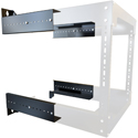 Hammond RB-2PW-EXT Extension Brackets 18-25 Inch for RB-2PW Series Open Frame Wall Rack