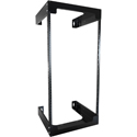 Photo of Hammond RB-2PW20 20RU Open Frame Wall Rack with 18 Inch of Usable Depth