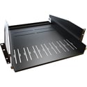 Photo of Hammond RSP3U20 Two Post Sliding Rack Shelf - 3RU - 20 Inch