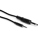 Photo of Hosa CMP-303 1/4 Inch Mono Male to 1/8 Inch Mono Male Cable - 3 Foot