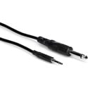 Hosa CMP-310 1/4 Inch Mono Male to 1/8 Inch Mono Male Cable - 10 Foot