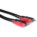 Hosa CRA-206 Stereo Interconnect - Dual RCA to Dual RCA - 6 Meter (20 Feet)