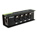 Hosa DNX-545F 4-Channel XLR 5-Pin Female Connectors over 8P8C Network Audio/DMX Extender