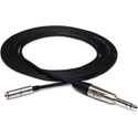 Photo of Hosa HXMS-010 Pro Headphone Adapter Cable - REAN 3.5mm TRS to 1/4-Inch TRS - 10 Foot