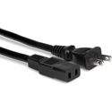 Hosa PWC-178 Power Cord - IEC C9 to NEMA 1-15P - 8 Foot