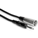 Photo of Hosa STX-102M Balanced Interconnect 1/4 in TRS to XLR3M - 2 Foot