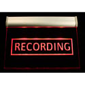 Titus HPL RECORDING Hanging Plexiglas Light fixture - 12 VDC Red LED