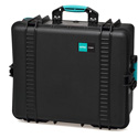 HPRC 2700WIC Black/Blue Wheeled Hard Resin Case w/ Bag & Dividers