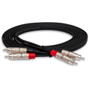 Photo of Hosa HRR-005X2 Pro Stereo Interconnect - Dual REAN RCA to Dual RCA- 5 Foot