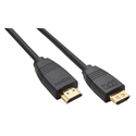 Hall Technologies HRT-CHD-SF01 SnugFit High Speed Latching 18GB Bandwidth UltraHD/4K HDMI Cable - 1 Foot