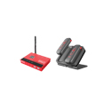 Hall Technologies HT-COMALERT-KIT ComAlert Wireless Audio & Digital Safety System w/2 Lavalier Mics/Receiver/Charger