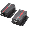 Hall Technologies U22-160 USB 2.0 over UTP Extender with 2 Port Hub